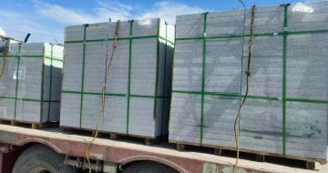 锦州 芝麻白花岗岩地铺石装车日常