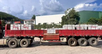 锦州 芝麻灰花岗岩地铺石出货日常