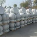 锦州 白麻花岗岩石材圆球，石球，挡车球，隔离球，景观石球，风水球等