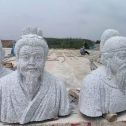 锦州 白麻花岗岩石材人物立体雕刻