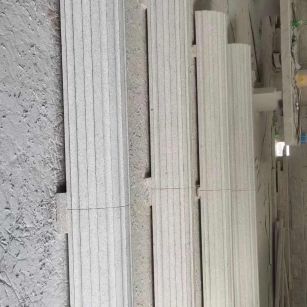 锦州 花岗岩厂家带你看白麻花岗岩门楼大柱柱皮