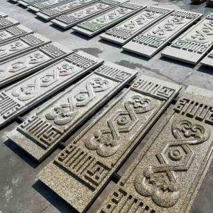 锦州 黄金麻花岗岩外墙雕刻板