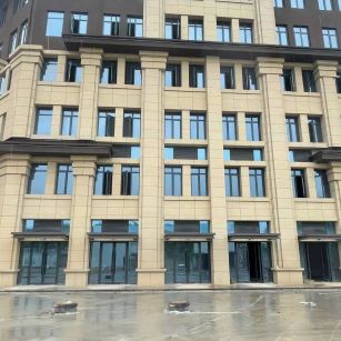 锦州 黄金麻花岗岩荔枝面小区外墙干挂