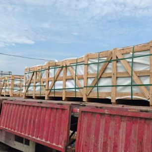 锦州 芝麻白花岗岩地铺石出口专车-泰国游