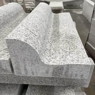 锦州 白麻花岗岩S型路沿石，路侧石，马路牙子等