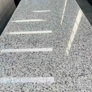 锦州 白麻花岗岩光面毛板