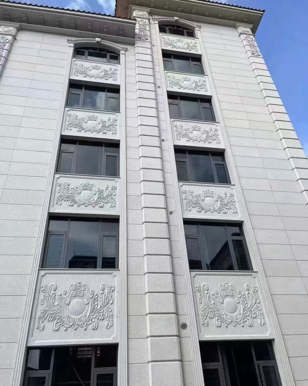 锦州 白麻荔枝面花岗岩别墅外墙干挂