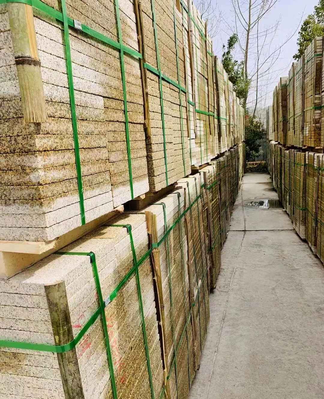 锦州 黄金麻花岗岩荔枝面地铺石