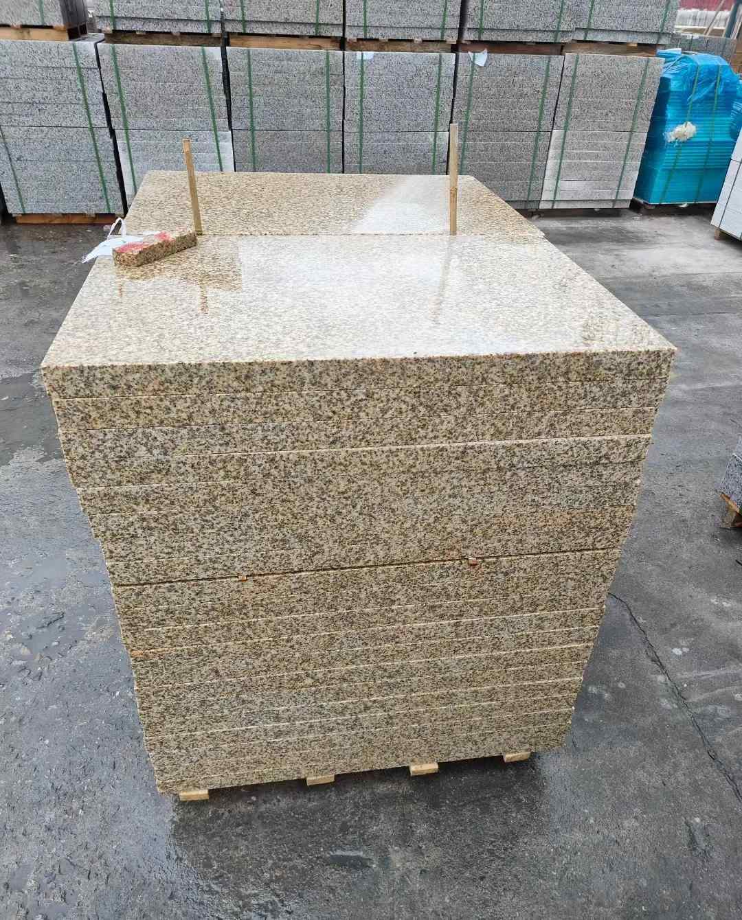 锦州 湖北黄金麻花岗岩石材荔枝面外墙石材