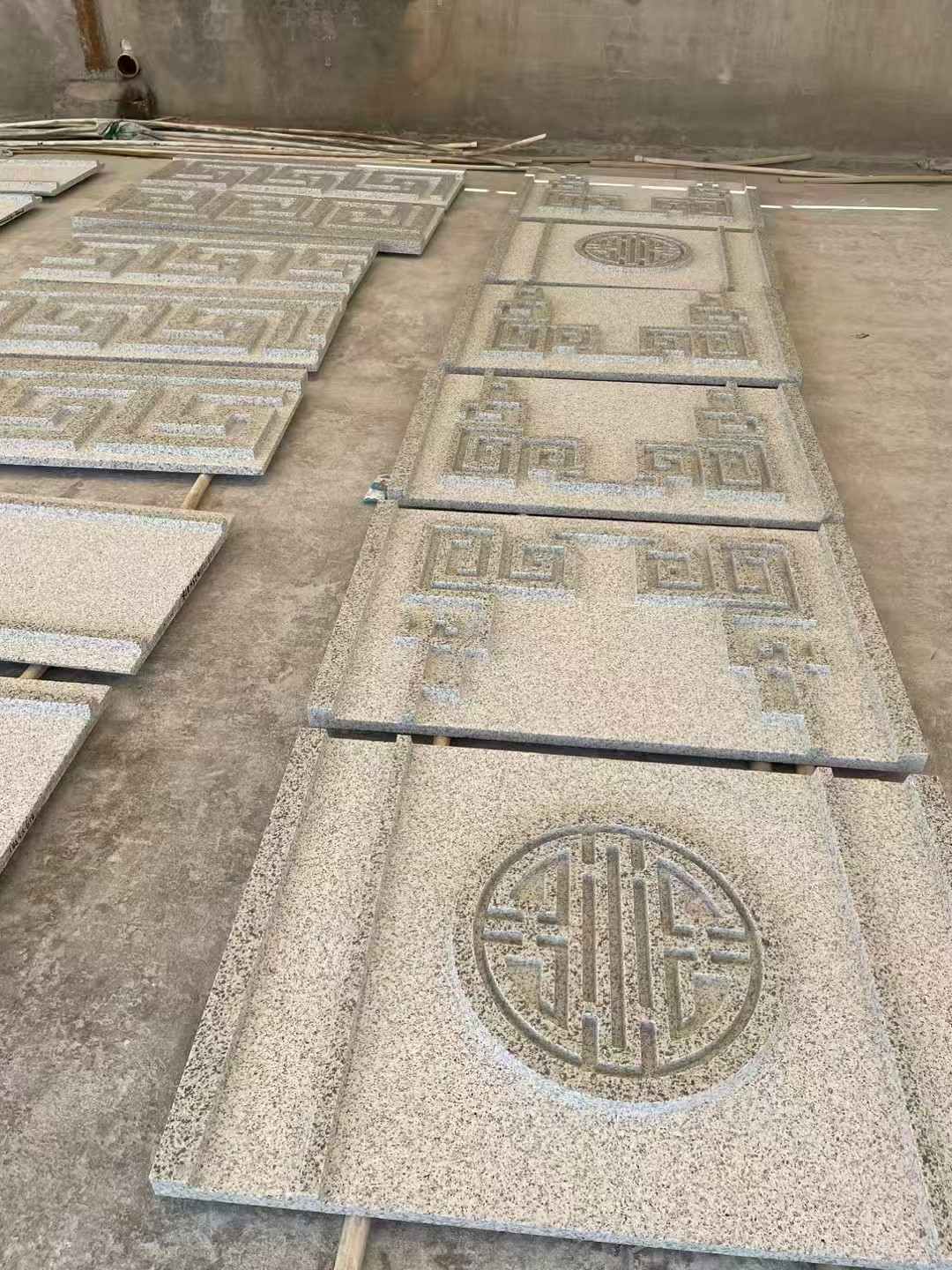 锦州 白麻花岗岩外墙立面雕刻板