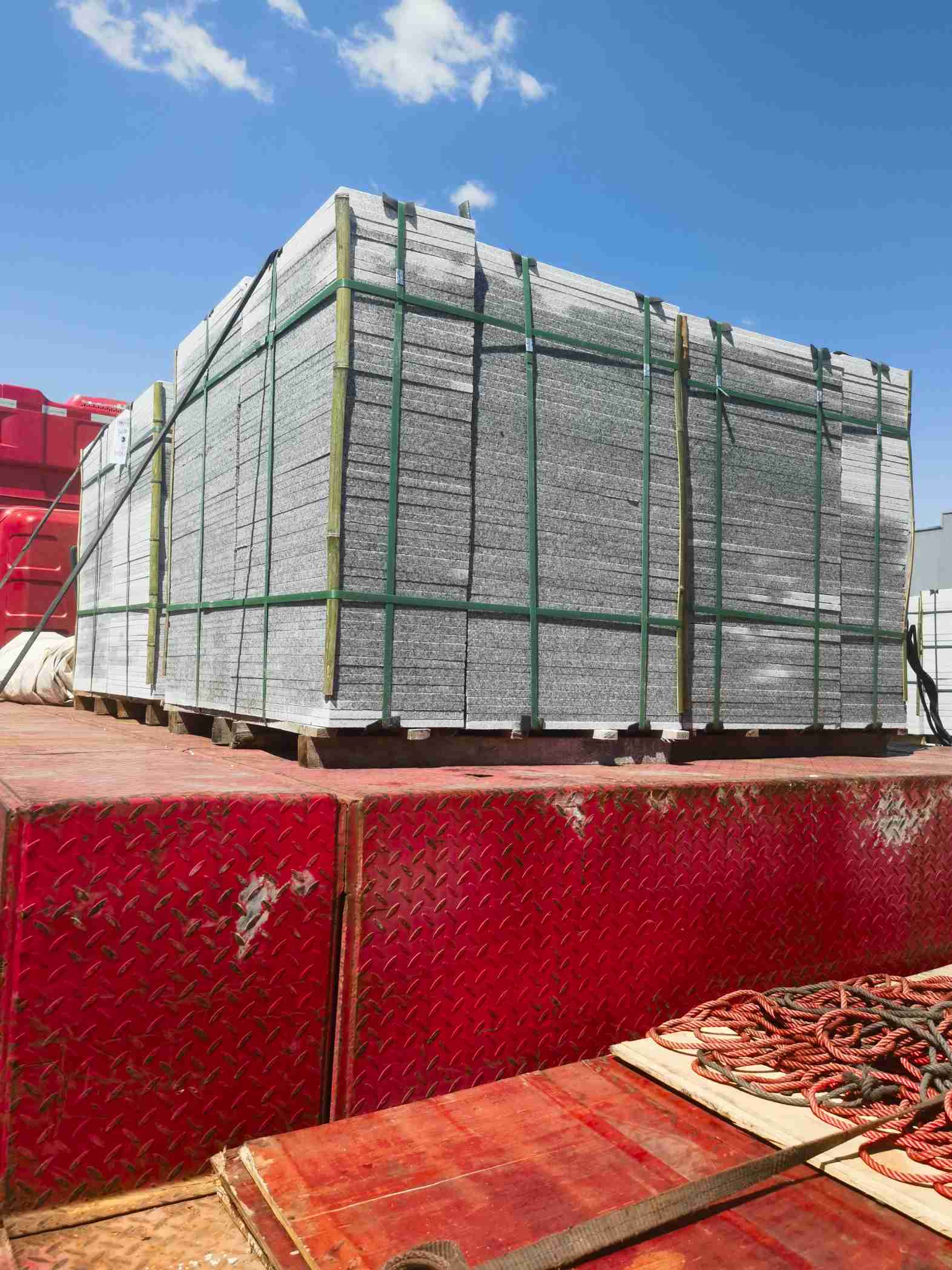 锦州 芝麻白火烧规格板地铺石300*600/600*600